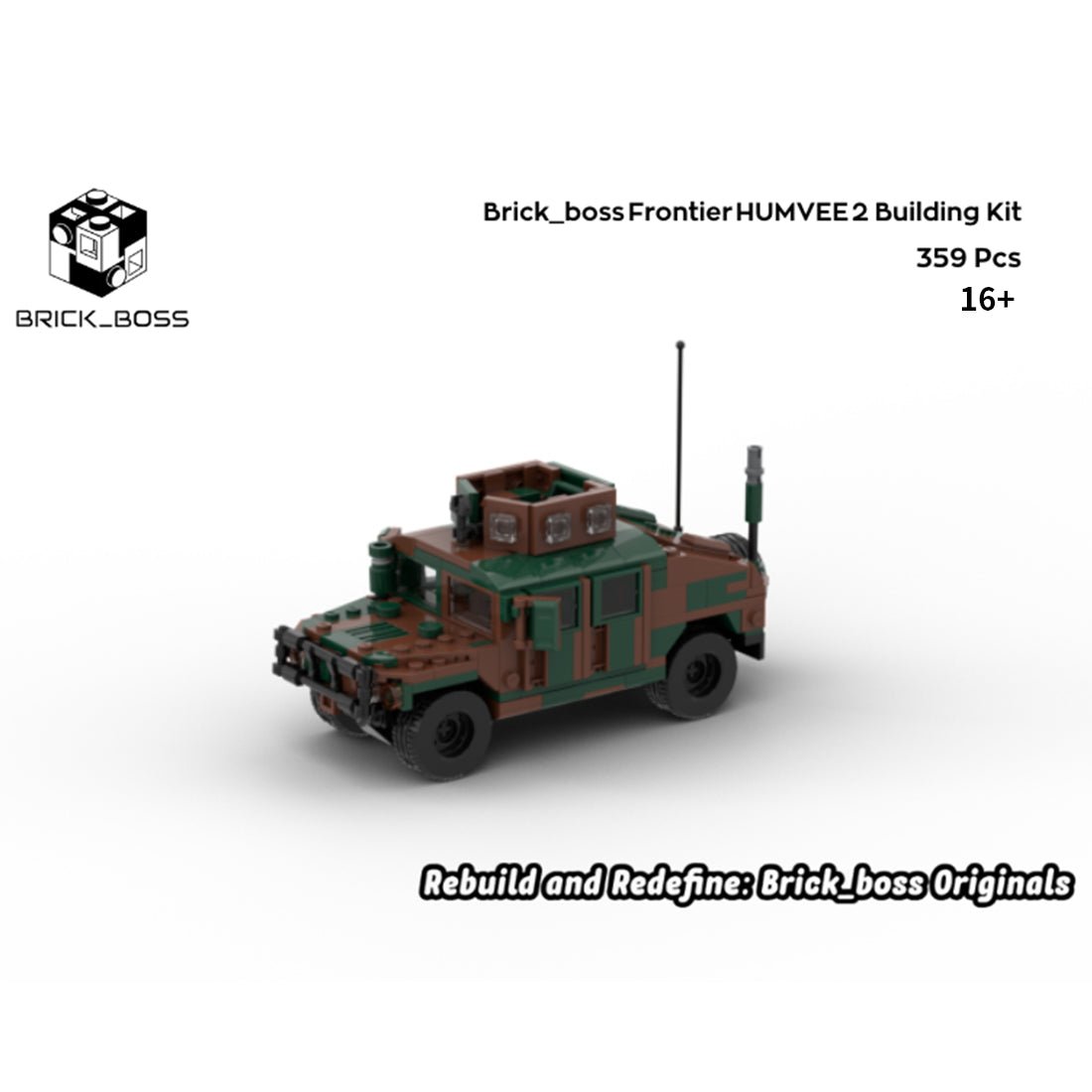 Frontier HUMVEE 2 Building Blocks-LesDiy-Building Blocks-