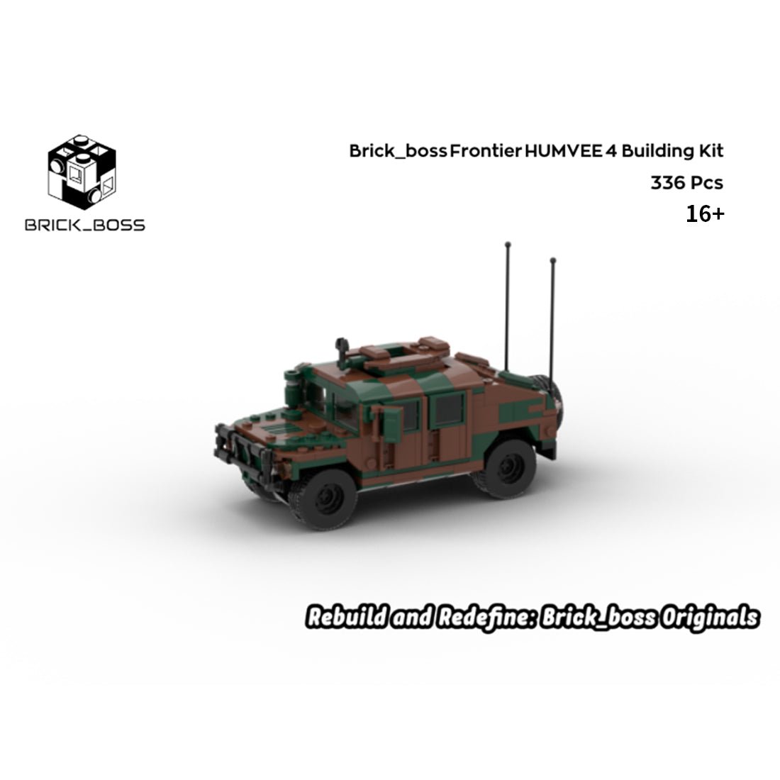 Frontier HUMVEE 4 Building Blocks-LesDiy-Building Blocks-