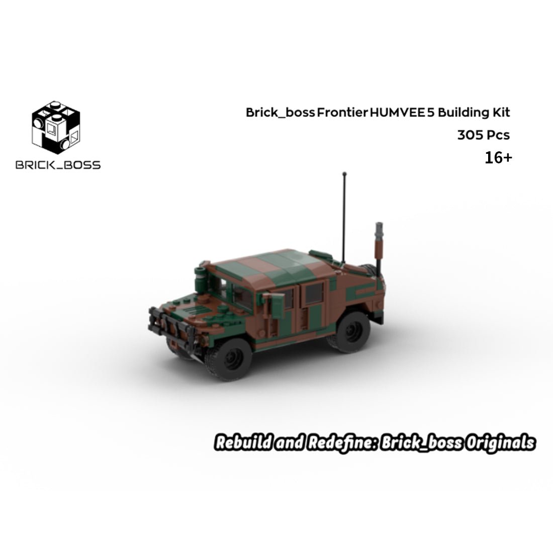 Frontier HUMVEE 5 Building Blocks-LesDiy-Building Blocks-