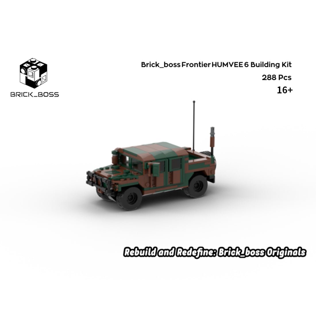 Frontier HUMVEE 6 Building Blocks-LesDiy-Building Blocks-