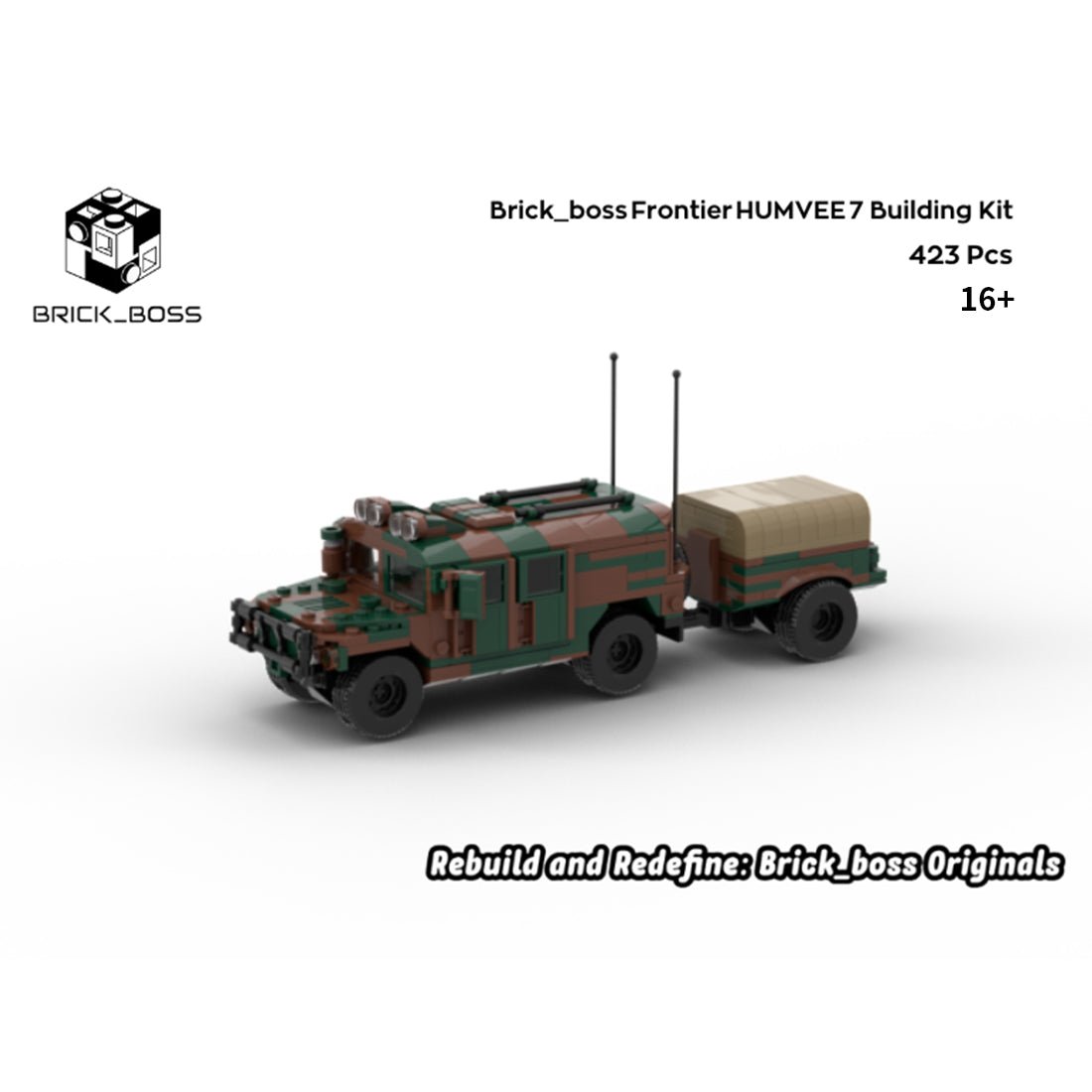 Frontier HUMVEE 7 Building Blocks-LesDiy-Building Blocks-