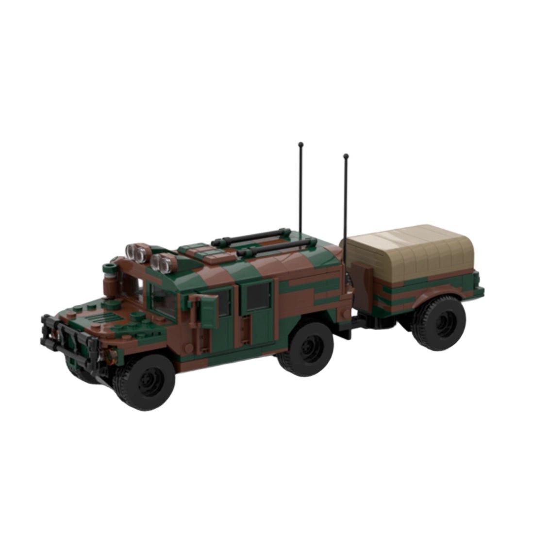 Frontier HUMVEE 7 Building Blocks-LesDiy-Building Blocks-