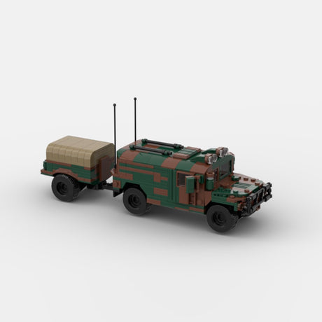 Frontier HUMVEE 8 Building Blocks-LesDiy-Building Blocks-