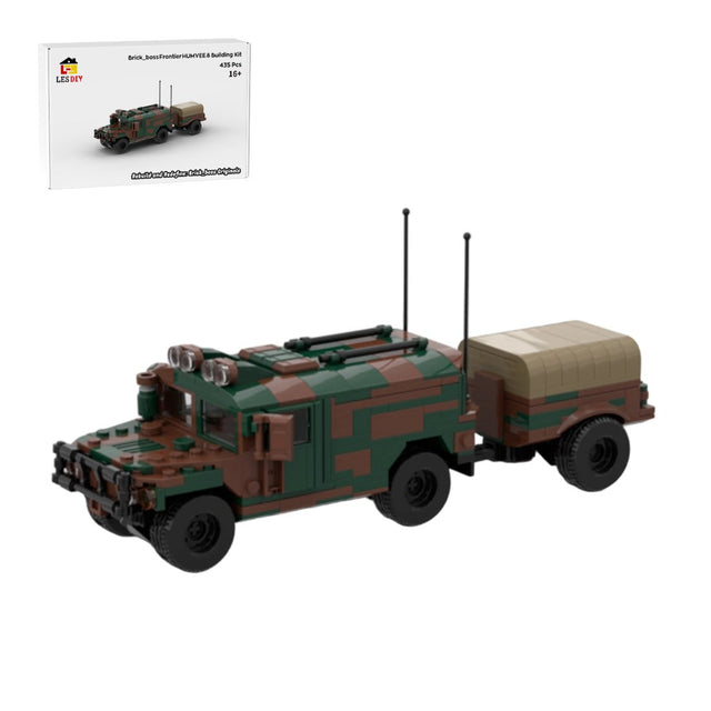 Frontier HUMVEE 8 Building Blocks-LesDiy-Building Blocks-