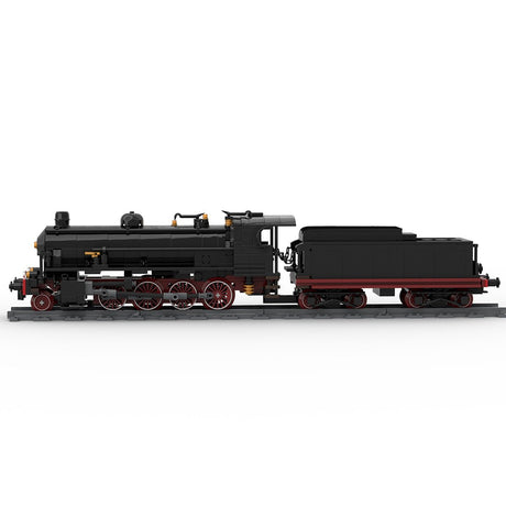 FS 740 Italian Steam Locomotive Building Blocks-LesDiy-Railway Train-