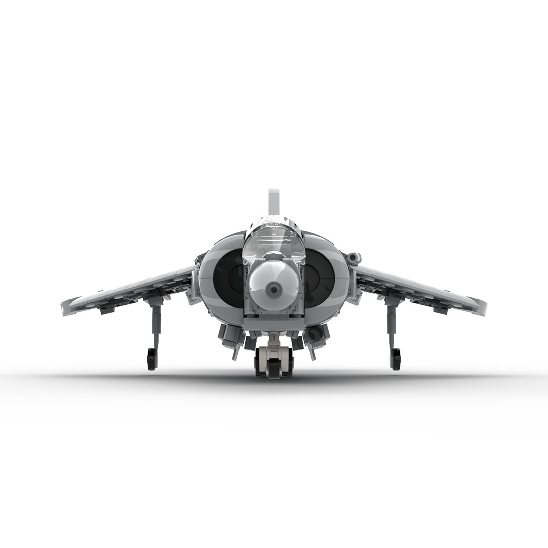 Fully Armed AV - 8B+ Harrier Building Blocks - LesDiy - Building Blocks