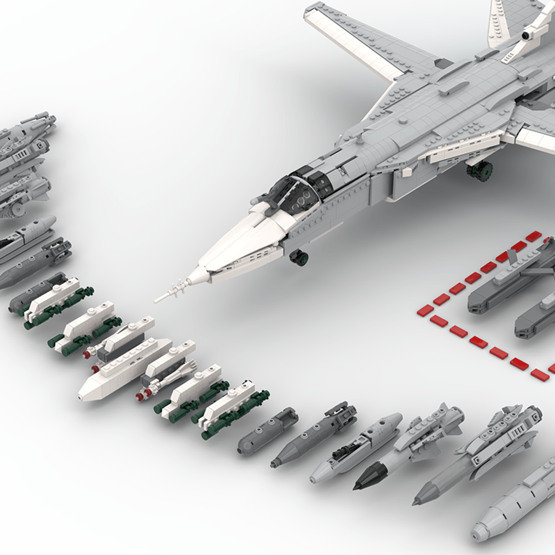 Fully Armed Fencer Su - 24M Building Blocks - LesDiy - Building Blocks