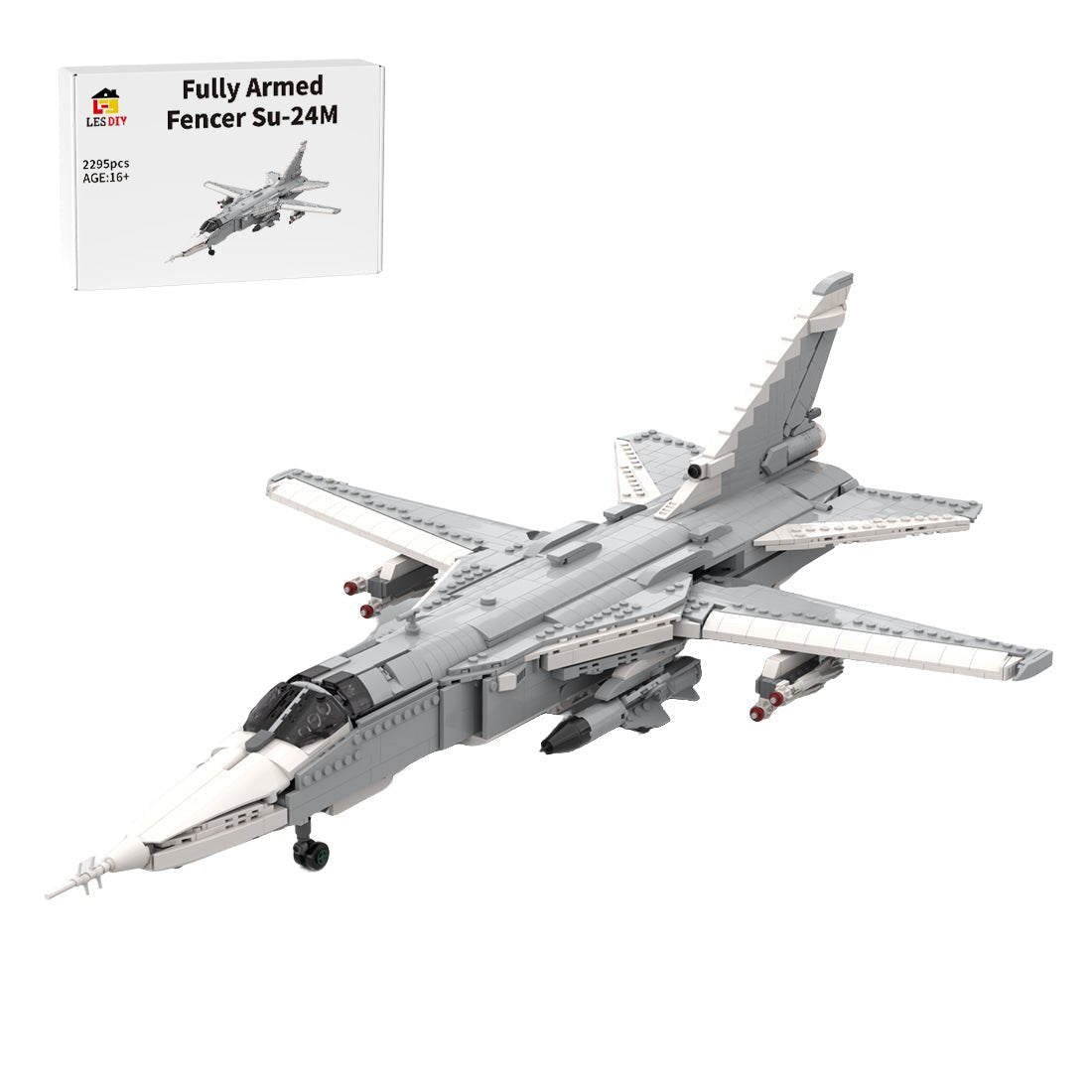 Fully Armed Fencer Su - 24M Building Blocks - LesDiy - Building Blocks