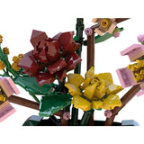 Gardenias & Peach Blossoms Brickebana Arrangement Model Assembly Toy Building Blocks - LesDiy - 