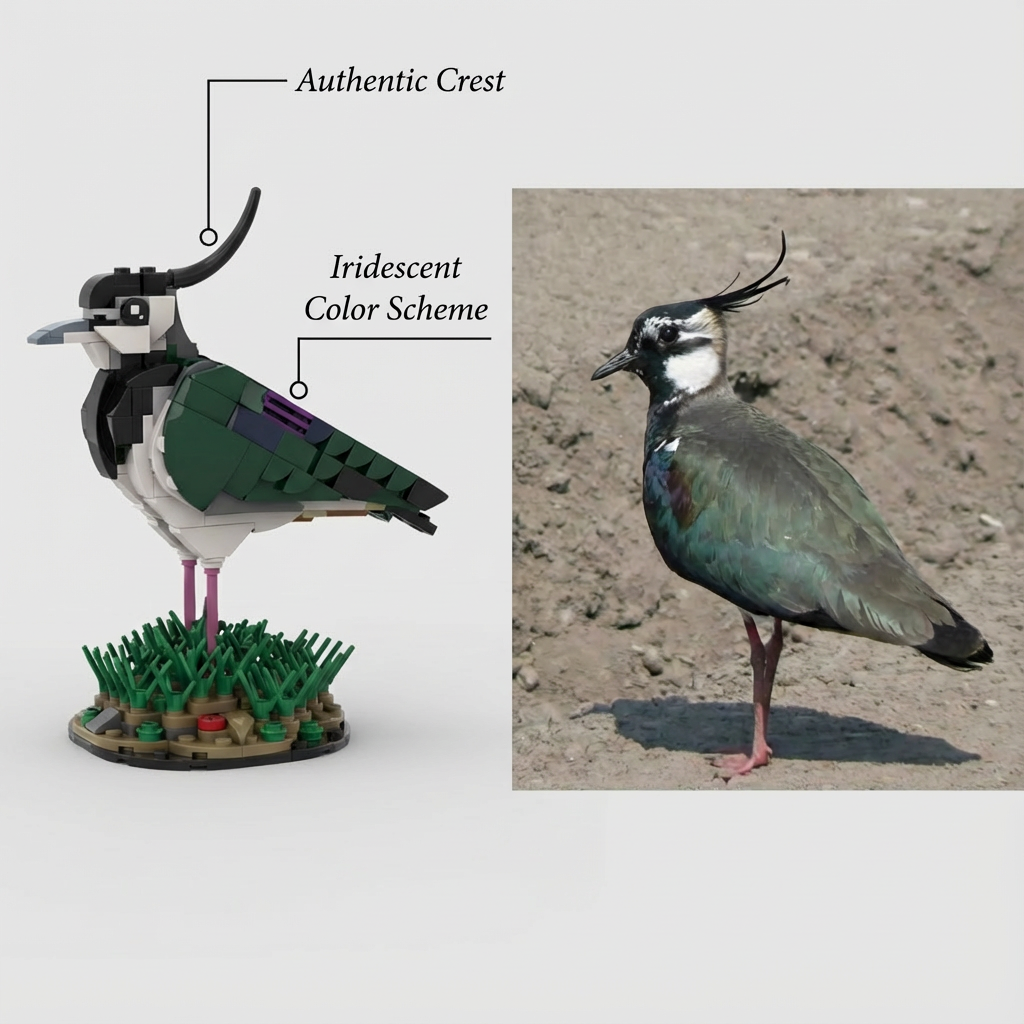 MOC-242376 Northern Lapwing Building Blocks