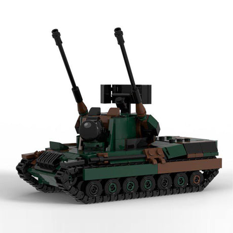 Gepard Anti - Aircraft Tank Weapon Military - LesDiy - 
