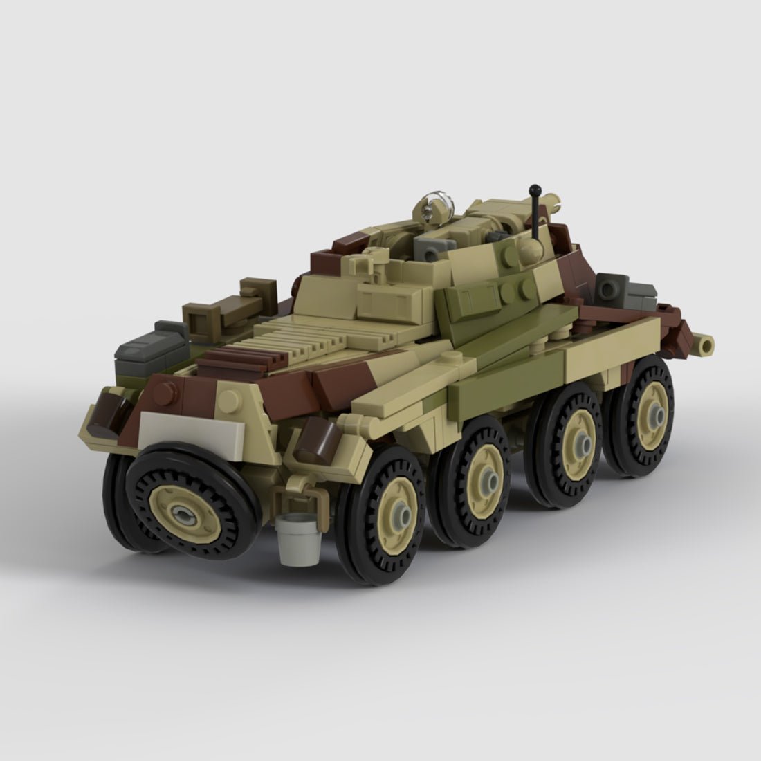 ★Tanka★ ①②③ 3台セット German Sd.Kfz. 234/3 Tank Building Blocks | LesDiy