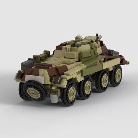 German Sd.Kfz. 234/3 Tank Building Blocks - LesDiy - Building Blocks