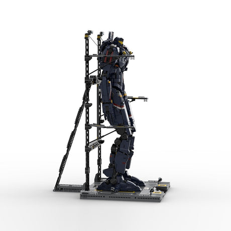 Gipsy Danger Gray Robot Building Blocks - LesDiy - Building Blocks