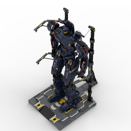 Gipsy Danger Gray Robot Building Blocks - LesDiy - Building Blocks