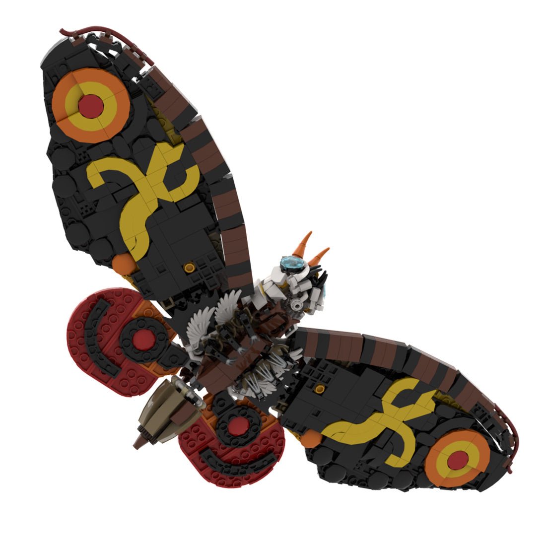 Gorgeous Moth Insect Building Blocks - LesDiy - Building Blocks