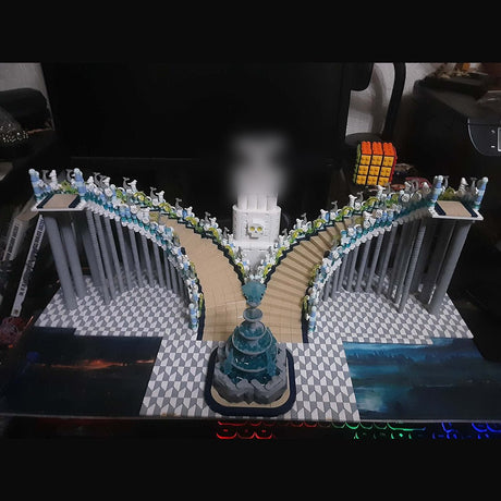 Gothic Grand Staircase Building Blocks-LesDiy-Building Blocks-