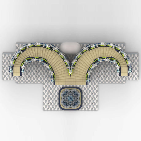 Gothic Grand Staircase Building Blocks-LesDiy-Building Blocks-
