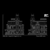 Gothic Victorian Mansion European Villa Building Blocks-LesDiy - 