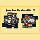 Gothic Victorian Mansion European Villa Building Blocks-LesDiy - 