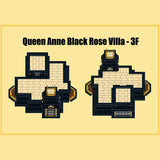 Gothic Victorian Mansion European Villa Building Blocks-LesDiy - 