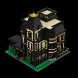 Gothic Victorian Mansion European Villa Building Blocks-LesDiy - 