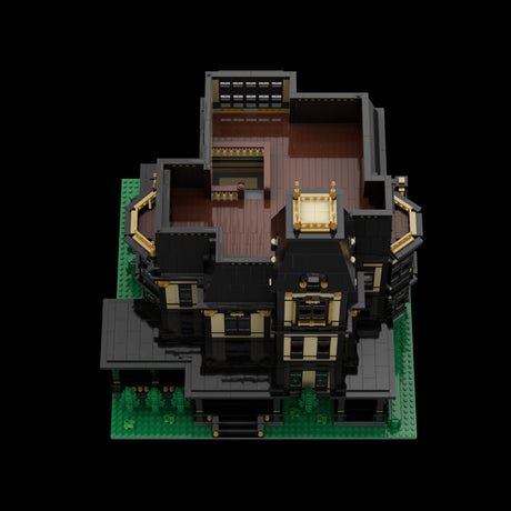 Gothic Victorian Mansion European Villa Building Blocks-LesDiy - 