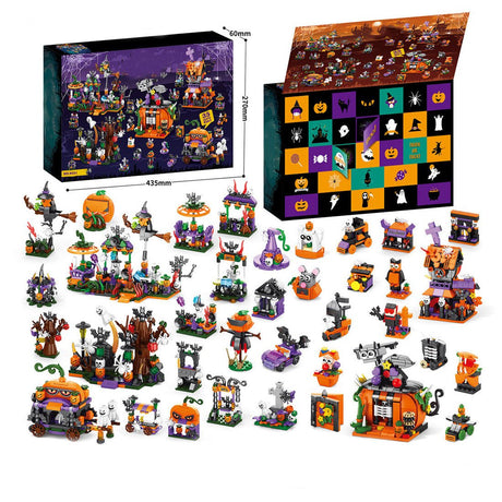 Halloween Calendar Blind Box Assembly Toy Building Blocks Set - LesDiy