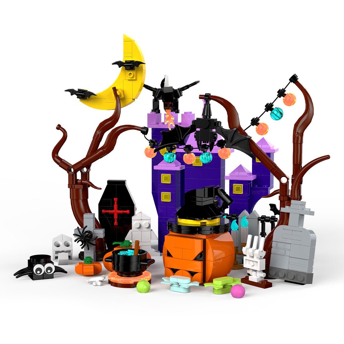 Halloween Calendar Blind Box Building Blocks Set - LesDiy - 