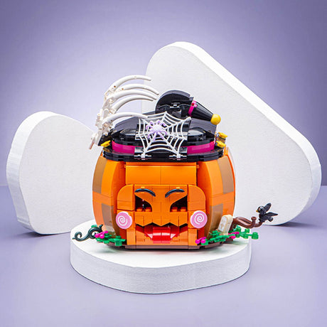 Halloween Pumpkin Assembly Toy Mini Building Blocks Set - LesDiy - 