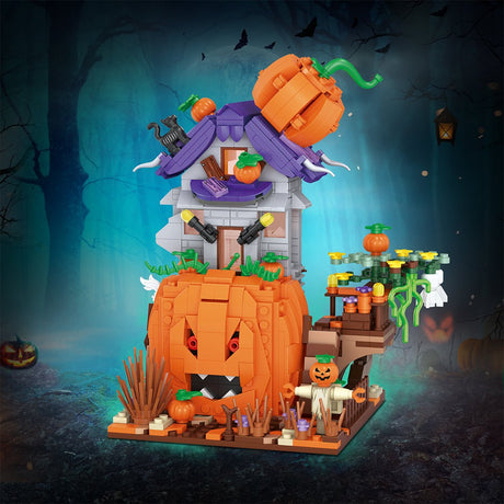 Halloween Pumpkin House - LesDiy