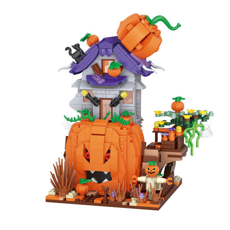 Halloween Pumpkin House - LesDiy