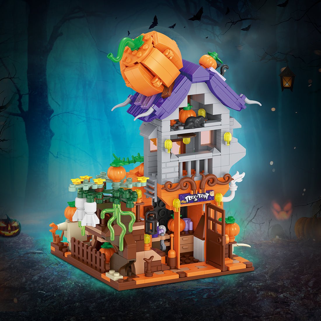 Halloween Pumpkin House - LesDiy