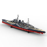 HMS Renown Renown-Class Battlecruiser Building Blocks-LesDiy-Building Blocks-