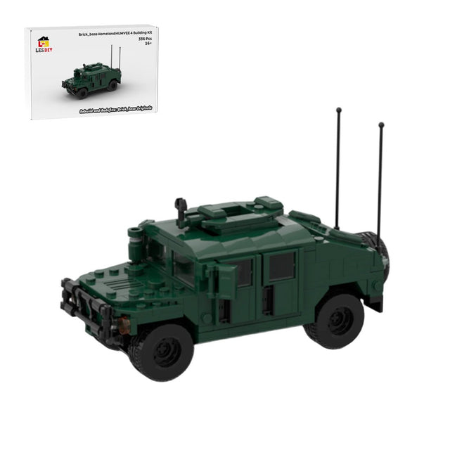 Homeland HUMVEE 4 Building Blocks-LesDiy-Building Blocks-