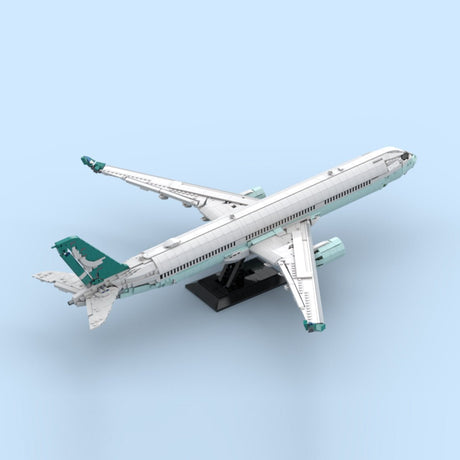 Hong Kong A350-1000 Widebody Airliner Building Blocks-LesDiy-Building Blocks-