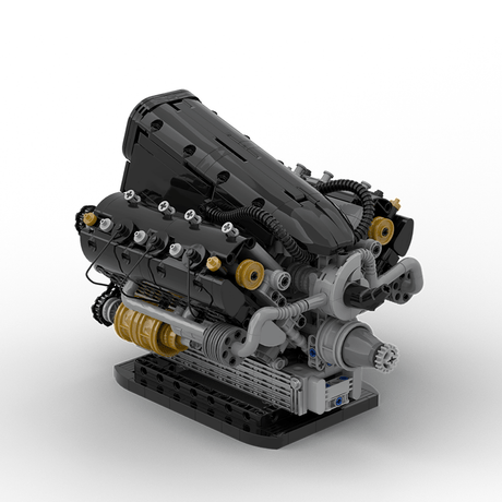 Hybrid Engine Building Blocks - LesDiy - Building Blocks