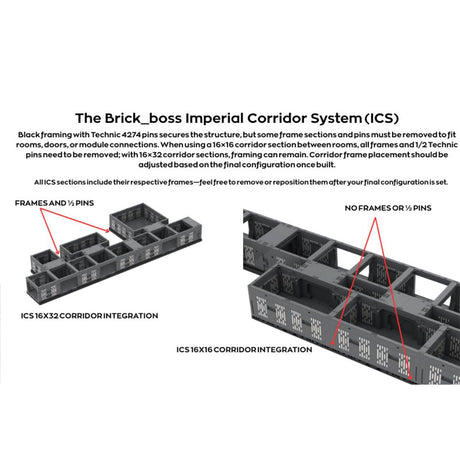 ICS MEDIUM Room Building Blocks - LesDiy - 