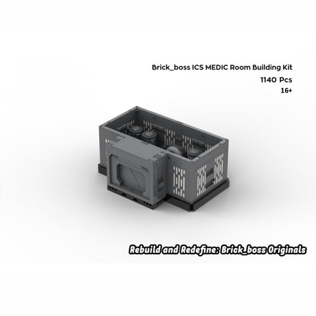 ICS OFFICER Room Building Blocks - LesDiy - 