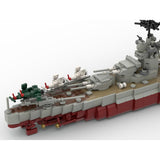 IJN Hyuga WWII Aviation Battleship Building Blocks-LesDiy-Building Blocks-