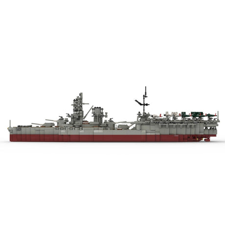 IJN Ise WWII Aviation Battleship Building Blocks-LesDiy-Building Blocks-