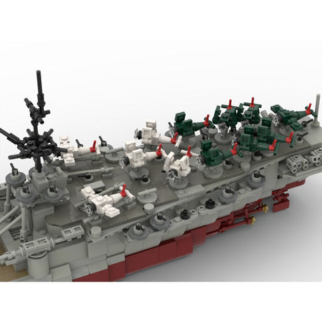 IJN Ise WWII Aviation Battleship Building Blocks-LesDiy-Building Blocks-