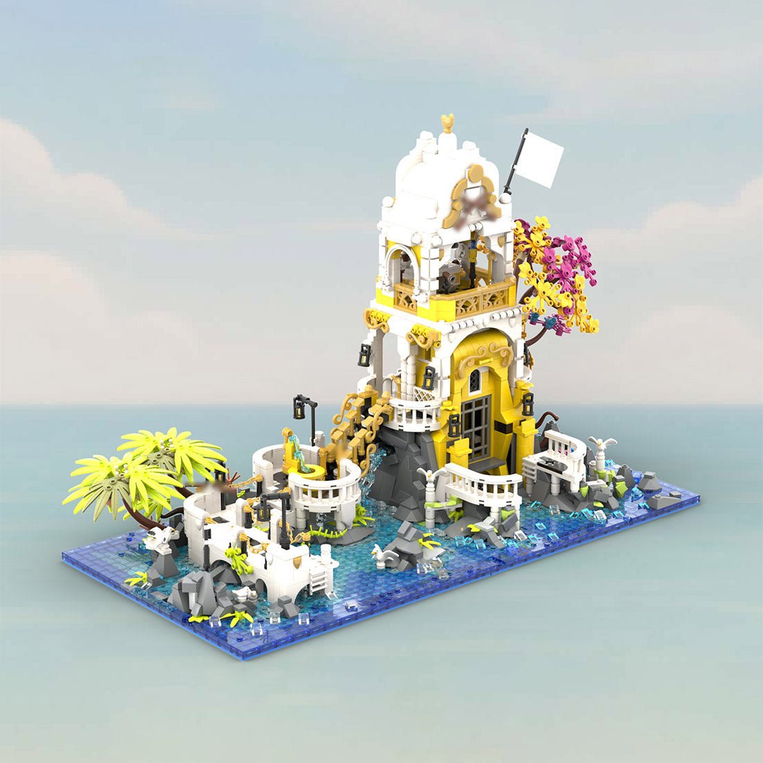 Imperial Fortress Pirate Building Blocks-LesDiy-MOC-