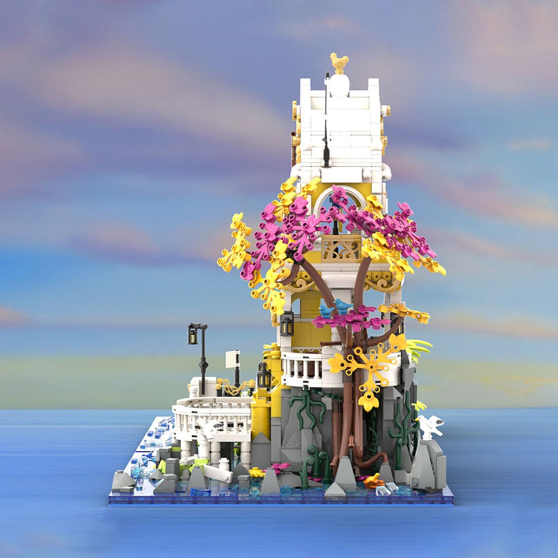 Imperial Fortress Pirate Building Blocks-LesDiy-MOC-