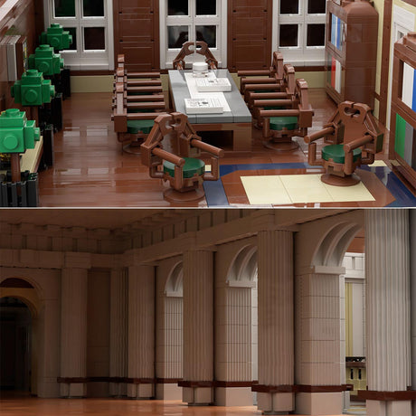 Independence Hall Building Blocks - LesDiy - 