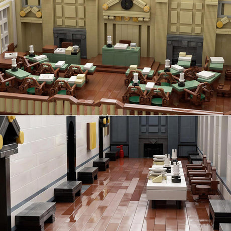 Independence Hall Building Blocks - LesDiy - 