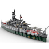 Italian battleship Littorio Building Blocks - LesDiy - 