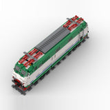 Italian Class E444R Electric Locomotive (XMPR Livery) Building Blocks - LesDiy - Locomotive