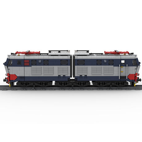 Italian E - 656 Electric Locomotive Building Blocks Set - LesDiy - Locomotive