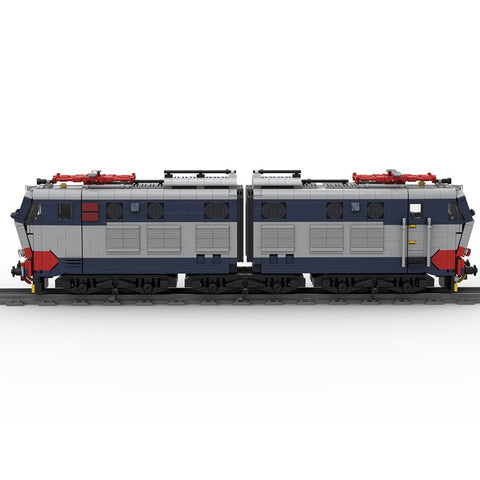 Italian E - 656 Electric Locomotive Building Blocks Set - LesDiy - Locomotive